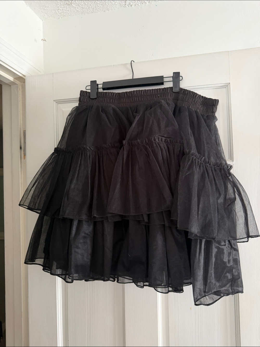 torrid Black Layered Tulle Skater Skirt